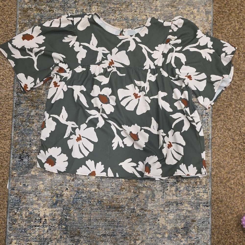 Floral Print Boutique Women's Top